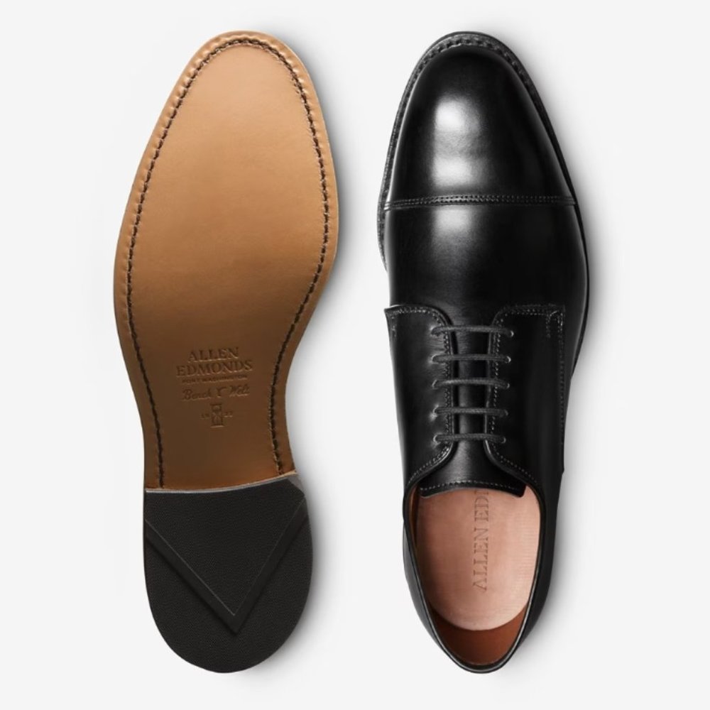 Allen Edmonds Park Avenue Cap-toe Derby Dress Shoe Size 11